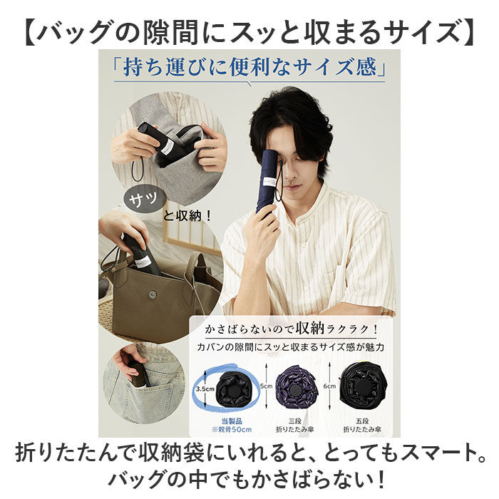 BACKYARD FAMILY「kizawa 折りたたみ 傘 軽量 通販 折りたたみ傘 メンズ 折り畳み傘 超軽量 カーボン傘」|傘|