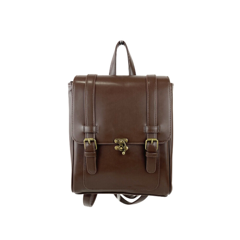 BACKYARD FAMILY「サッチェルバッグ ミニ 通販 リュック リュックサック おしゃれ レディース 通勤バッグ 通学」|リュック|ブラウン1