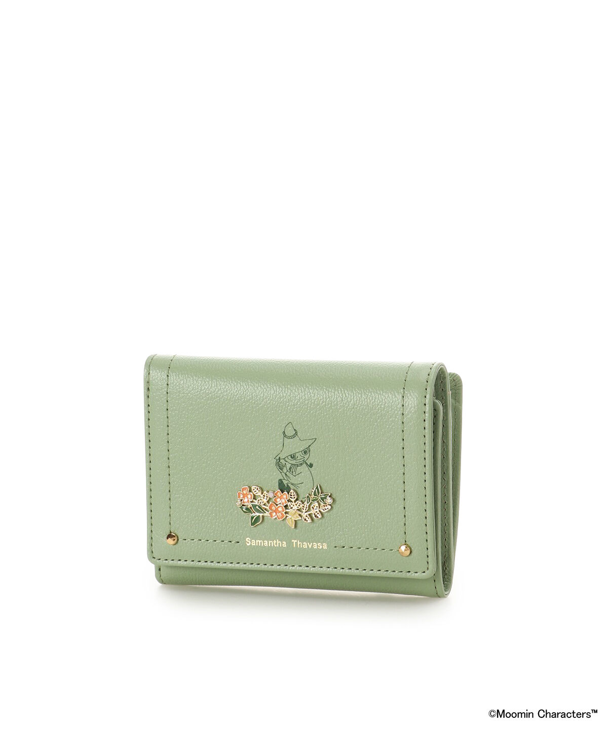 Samantha Thavasa「「ムーミン」コレクション　折財布(スナフキン)」|財布|