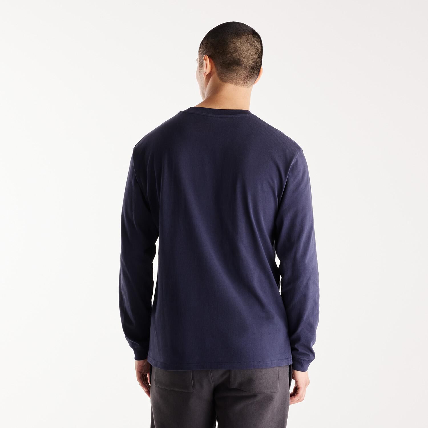 NEW BALANCE 「【NEW BALANCEｳｪｱ】M O.HｼｸﾞﾈﾁｬｰﾛﾝｸﾞｽﾘｰﾌﾞT」|Tシャツ・カットソー|