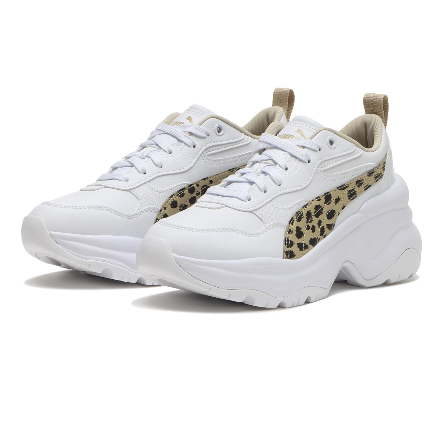 PUMA「【PUMA】CILIA WEDGE LEO」|スニーカー|