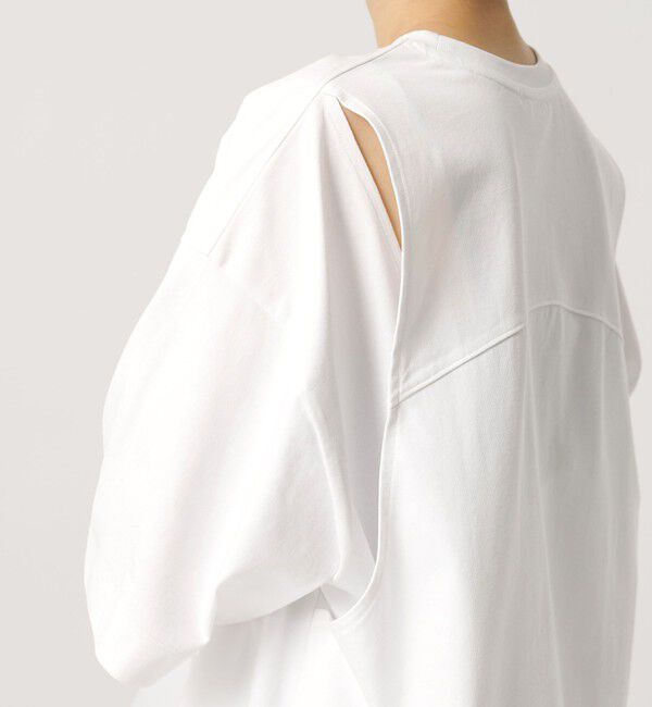 BEAUTY&YOUTH UNITED ARROWS「【WEB限定】バックレイヤード ドローストリング Tシャツ」|Tシャツ・カットソー|