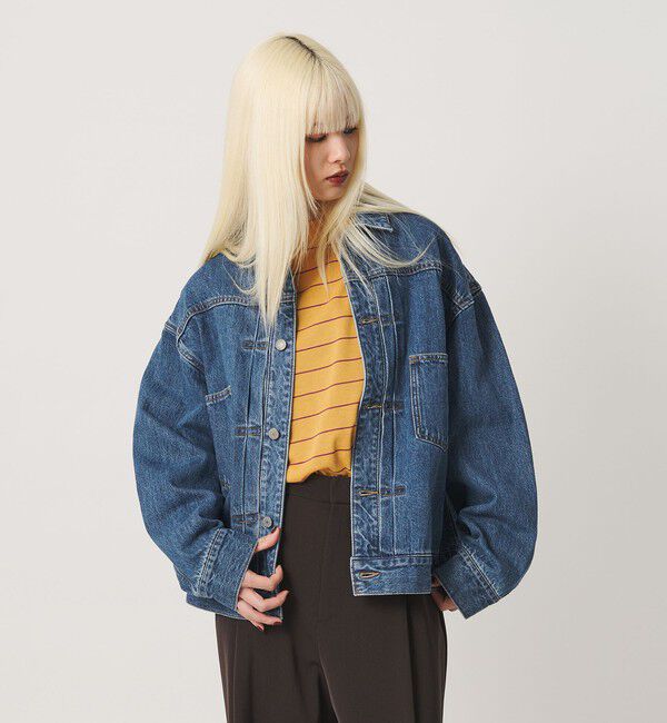 BEAUTY&YOUTH UNITED ARROWS「【WEB限定】ルーズ デニムジャケット」|デニムジャケット|