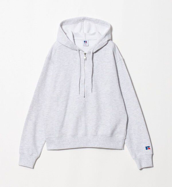 BEAUTY&YOUTH UNITED ARROWS「【別注】＜RUSSELL ATHLETIC＞ハーフジップ スウェット プルオーバー」|スウェット・ジャージ|MD.GRAY