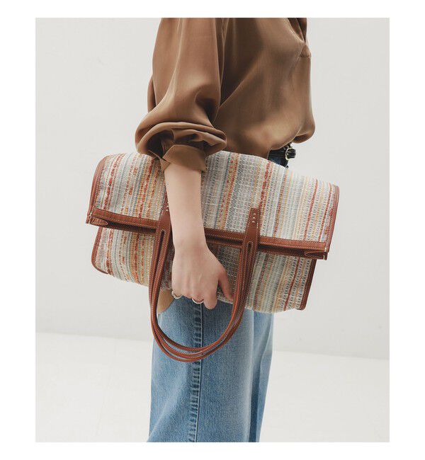 Demi-Luxe BEAMS 「A VACATION / ROCK2 CINNAMON トートバッグ」|トートバッグ|