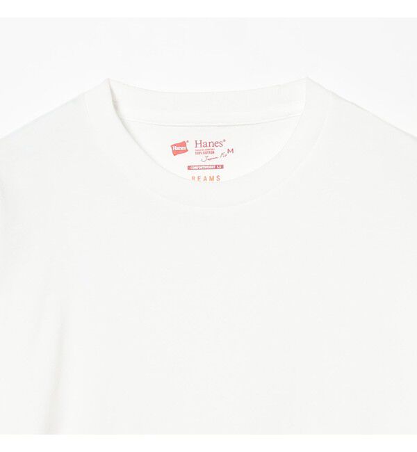 BEAMS「BEAMS｜【別注】Hanes / Mix Japan Fit 2Pack T-shirts｜半袖 クルーネック 2枚組｜丸胴編み 」|インナー|
