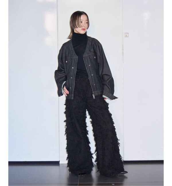  「TAAKK SHAGGY DENIM PANTS TA26AW-PT338：パンツ」|デニム|