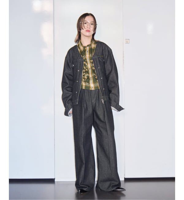  「TAAKK EMBROIDERED BLOUSON SHIRT TA26AW-SH302：シャツ」|シャツ・ブラウス|