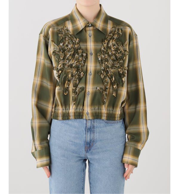  「TAAKK EMBROIDERED BLOUSON SHIRT TA26AW-SH302：シャツ」|シャツ・ブラウス|