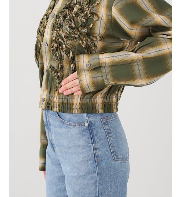  「TAAKK EMBROIDERED BLOUSON SHIRT TA26AW-SH302：シャツ」|シャツ・ブラウス|