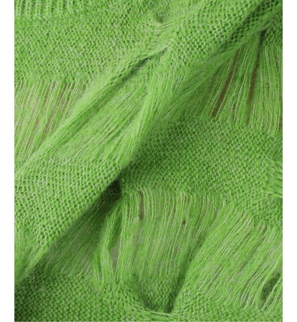  「TAAKK MOHAIR TEXTURED KNIT SWEATER TA26AW-KN044：ニット」|ニット・セーター|