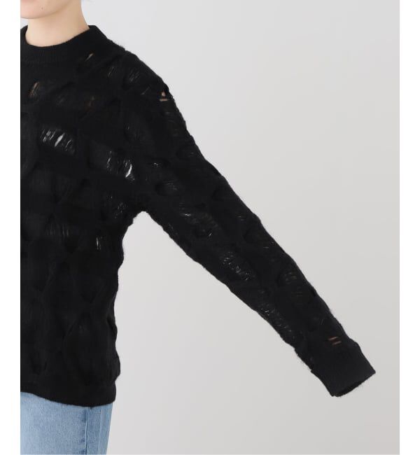  「TAAKK MOHAIR TEXTURED KNIT SWEATER TA26AW-KN044：ニット」|ニット・セーター|