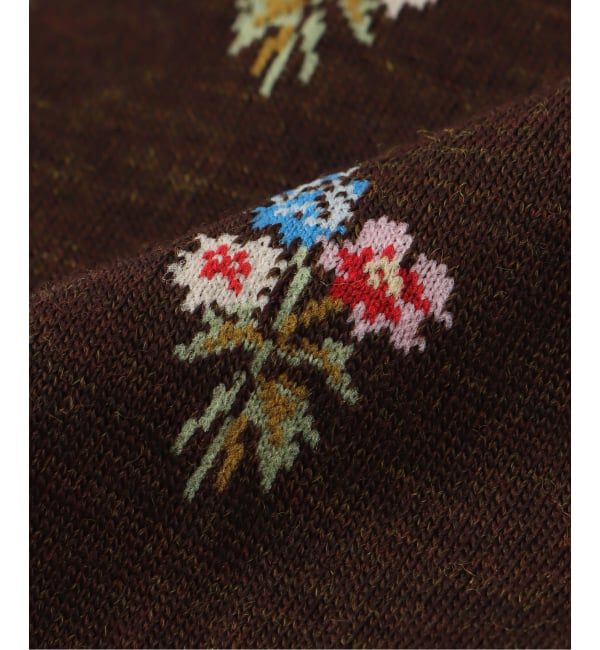 「babaco Small Bouquet Knee High Socks BA02-BN79HS：靴下」|ソックス|