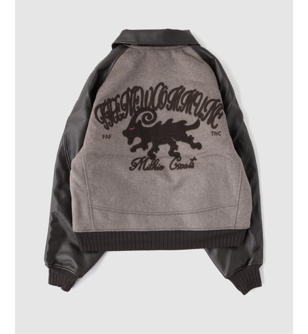 PULP「FAF (FAKE AS FLOWERS) / フェイク アズ フラワーズ TNC TEAM JACKET」|ブルゾン・スタジャン|