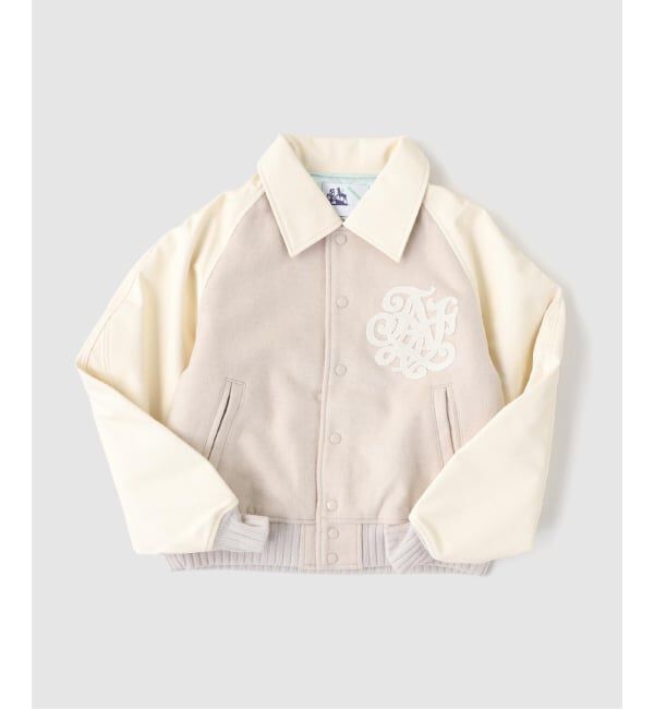 PULP「FAF (FAKE AS FLOWERS) / フェイク アズ フラワーズ TNC TEAM JACKET」|ブルゾン・スタジャン|ホワイト A