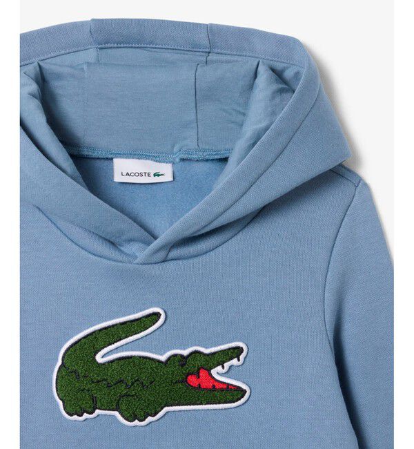 LACOSTE「【EC限定】アーカイブビッグワニロゴスウェットフーディ」|パーカー|