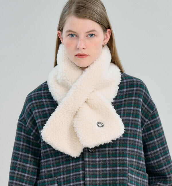 ORCIVAL「ORCIVAL | ボアフリース マフラー UNISEX」|マフラー|