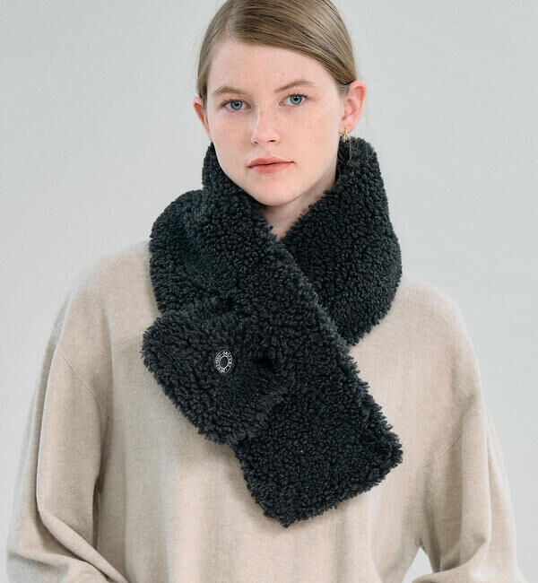 ORCIVAL「ORCIVAL | ボアフリース マフラー UNISEX」|マフラー|