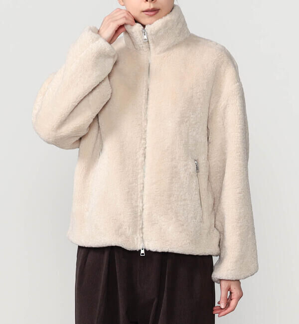 LE GLAZIK「LE GLAZIK | エコファー ジップジャケット WOMEN」|その他|