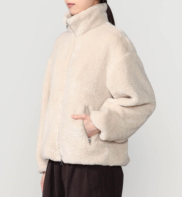 LE GLAZIK「LE GLAZIK | エコファー ジップジャケット WOMEN」|その他|