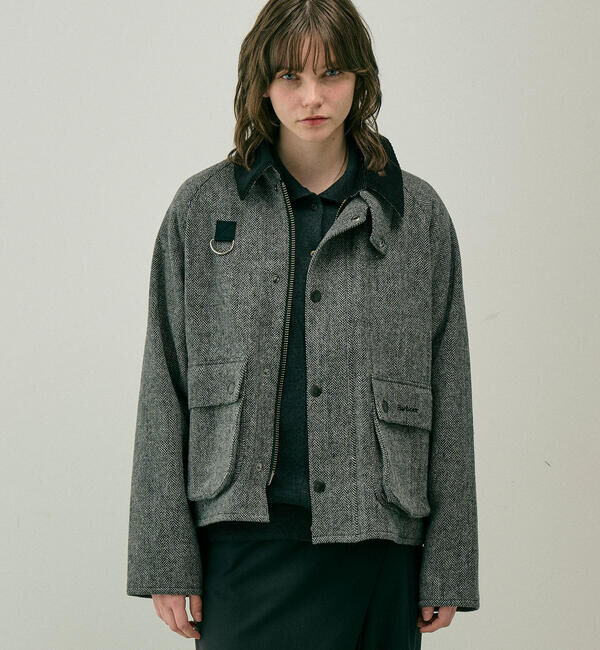  「Barbour |〈別注〉BLYTH WOMEN」|ブルゾン・スタジャン|