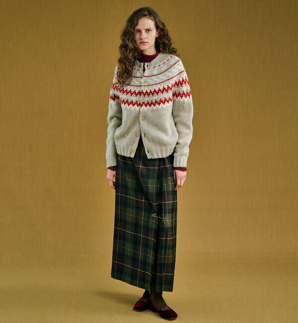  「MORRIS & SONS | チャンキーノルディックカーディガン WOMEN」|ニット・セーター|