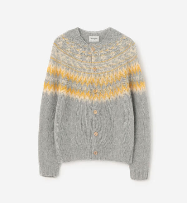  「MORRIS & SONS | チャンキーノルディックカーディガン WOMEN」|ニット・セーター|