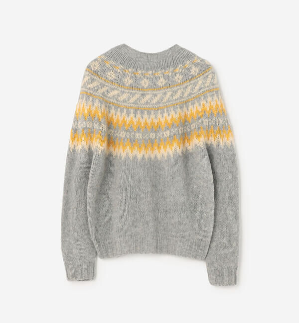  「MORRIS & SONS | チャンキーノルディックカーディガン WOMEN」|ニット・セーター|