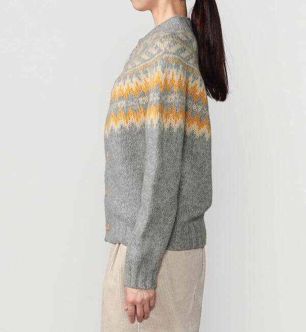  「MORRIS & SONS | チャンキーノルディックカーディガン WOMEN」|ニット・セーター|