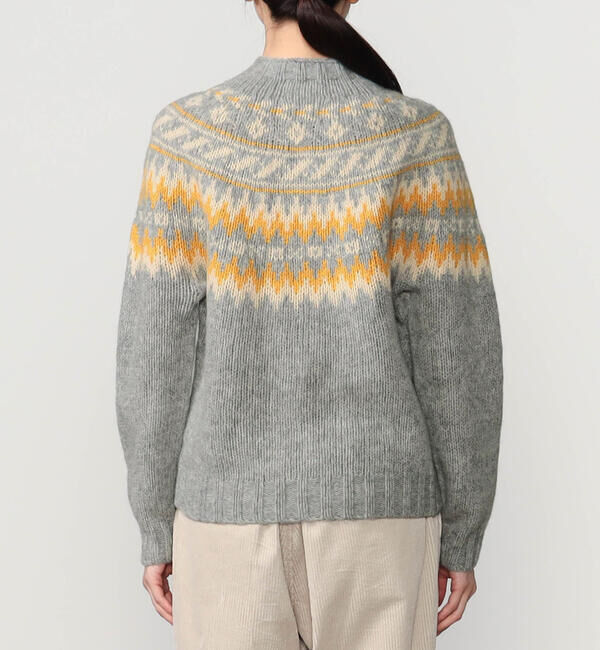  「MORRIS & SONS | チャンキーノルディックカーディガン WOMEN」|ニット・セーター|