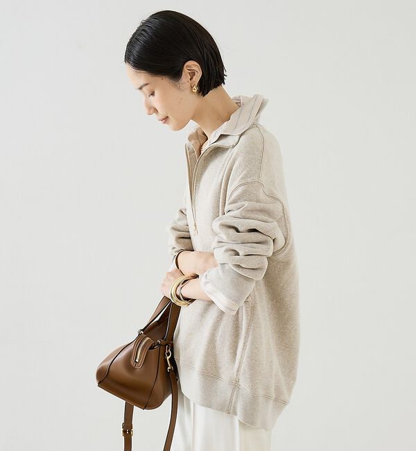 The Store by C' 「【COCUCA】ハーフZIPスエット」|スウェット・ジャージ|