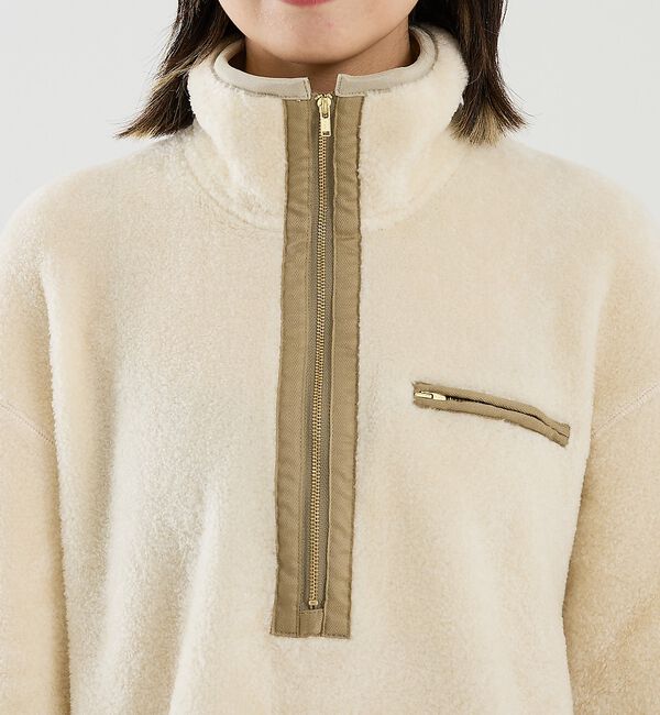 The Store by C' 「【COCUCA】ハーフジップフリース」|スウェット・ジャージ|