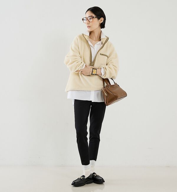 The Store by C' 「【COCUCA】ハーフジップフリース」|スウェット・ジャージ|