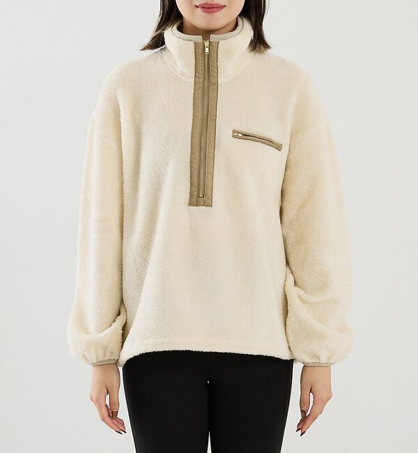 The Store by C' 「【COCUCA】ハーフジップフリース」|スウェット・ジャージ|