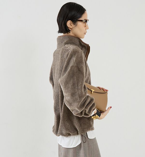 The Store by C' 「【COCUCA】ハーフジップフリース」|スウェット・ジャージ|