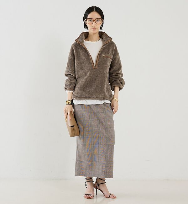 The Store by C' 「【COCUCA】ハーフジップフリース」|スウェット・ジャージ|