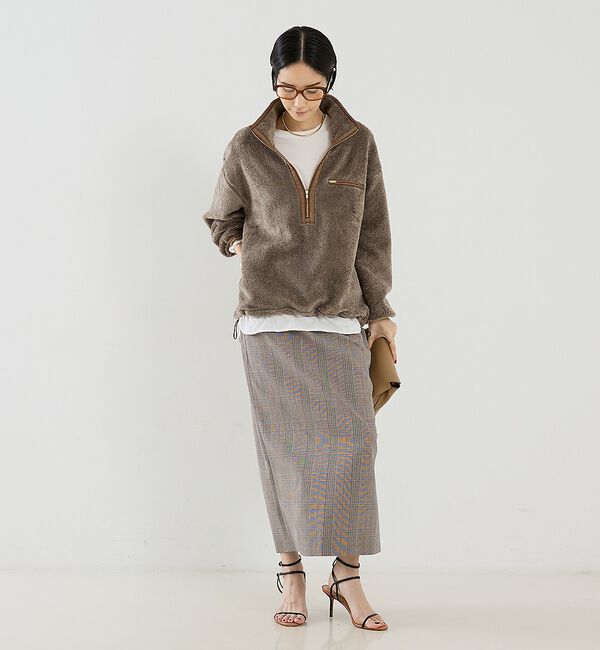 The Store by C' 「【COCUCA】ハーフジップフリース」|スウェット・ジャージ|