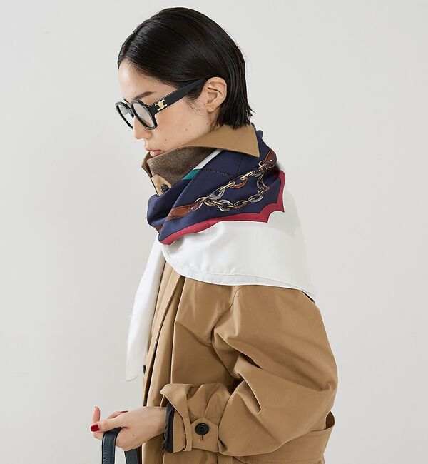 The Store by C' 「【ASAUCE MELER】【別注】シルクスカーフ」|バンダナ・スカーフ|
