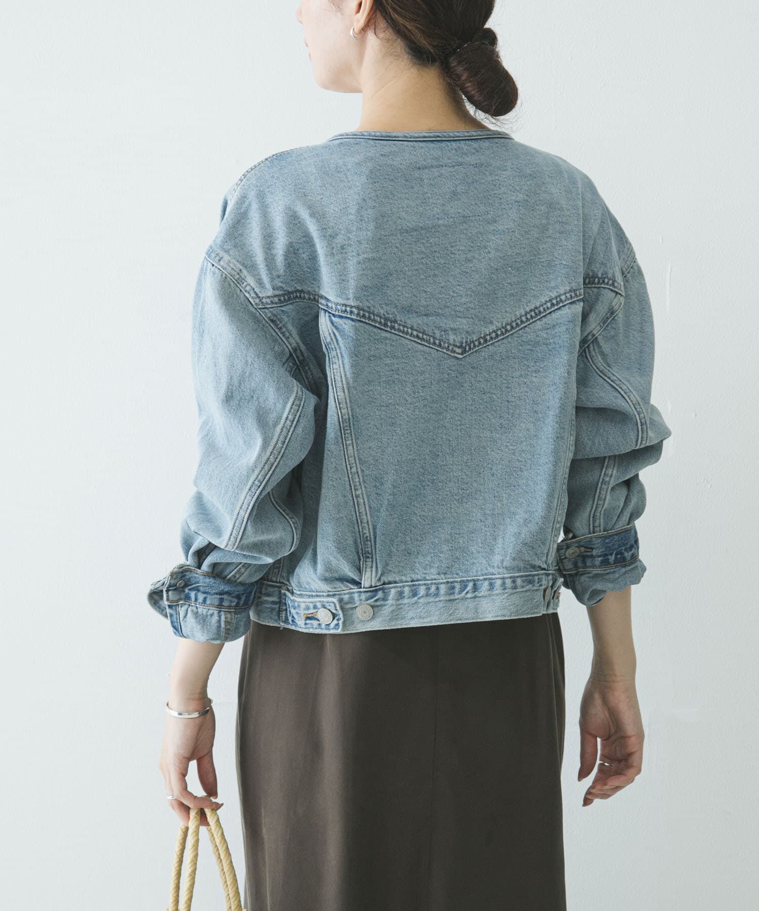 URBAN RESEARCH「LEVI&rsquo;S　COLLARLESS 90S TRUCKER」|デニムジャケット|
