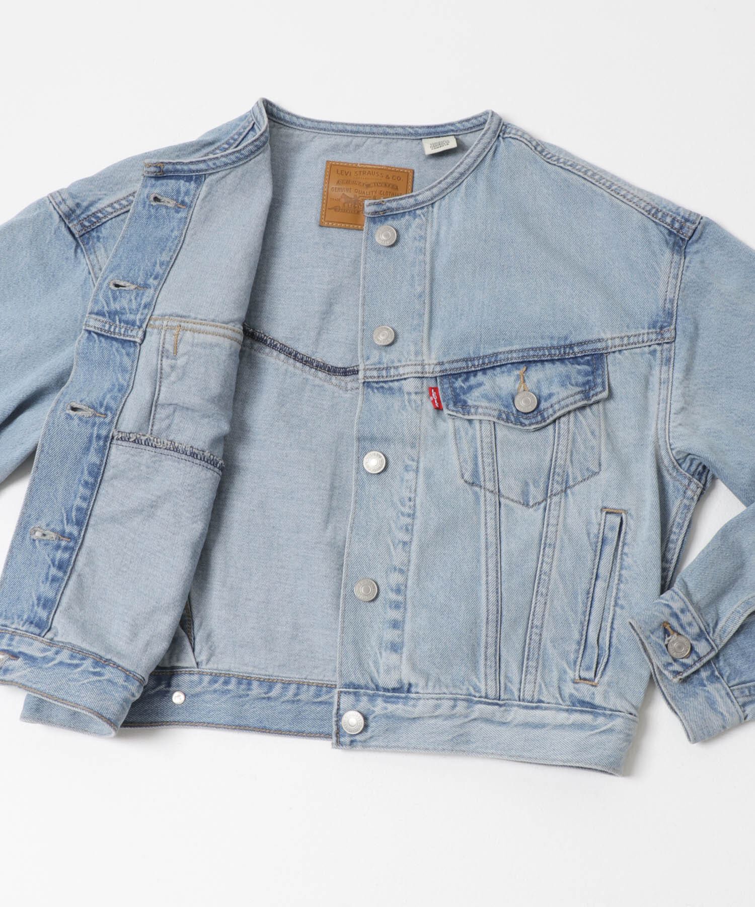 URBAN RESEARCH「LEVI&rsquo;S　COLLARLESS 90S TRUCKER」|デニムジャケット|