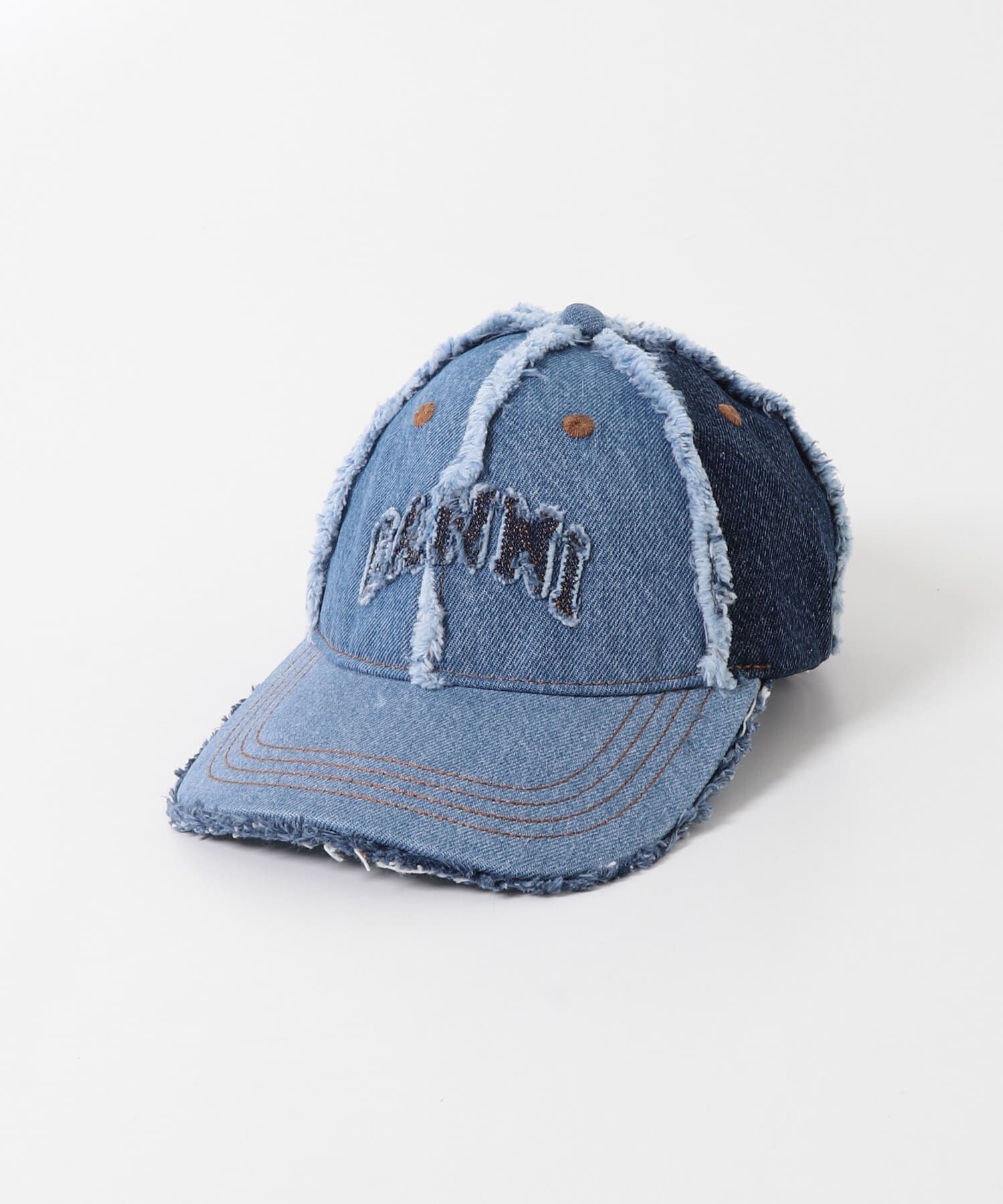 URBAN RESEARCH「GANNI　DENIM PATCHWORK CAP」|キャップ・キャスケット|