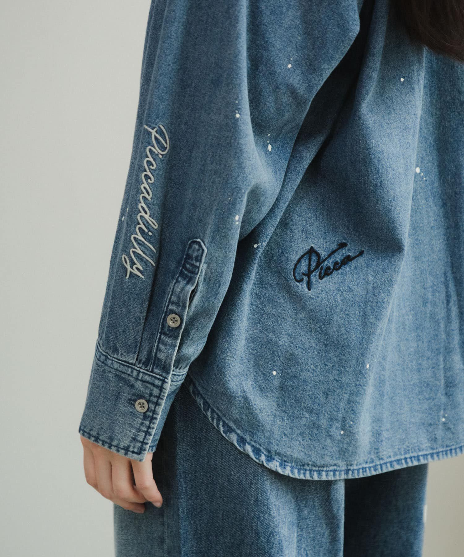 URBAN RESEARCH「『別注』PICCADILLY&times;URBAN RESEARCH　刺繍デニムシャツ」|シャツ・ブラウス|