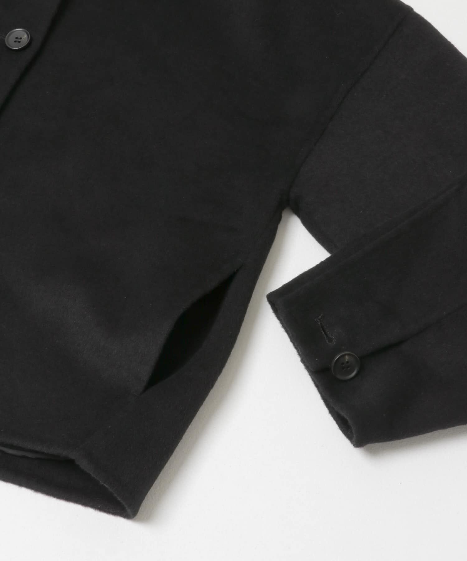 URBAN RESEARCH ROSSO「『WEB/一部店舗限定』2wayファーカラーリバーショートコート」|ノーカラーコート|