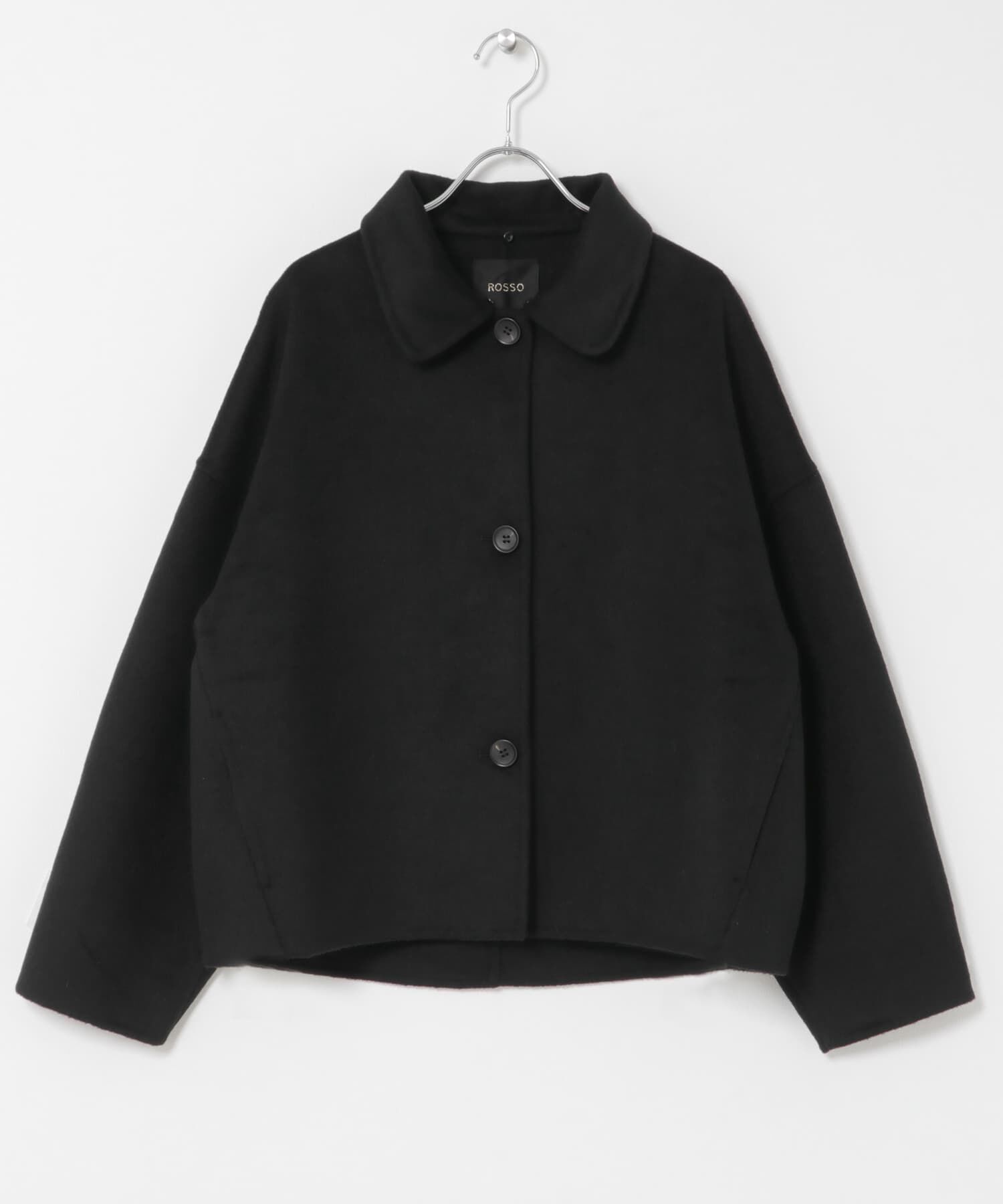URBAN RESEARCH ROSSO「『WEB/一部店舗限定』2wayファーカラーリバーショートコート」|ノーカラーコート|