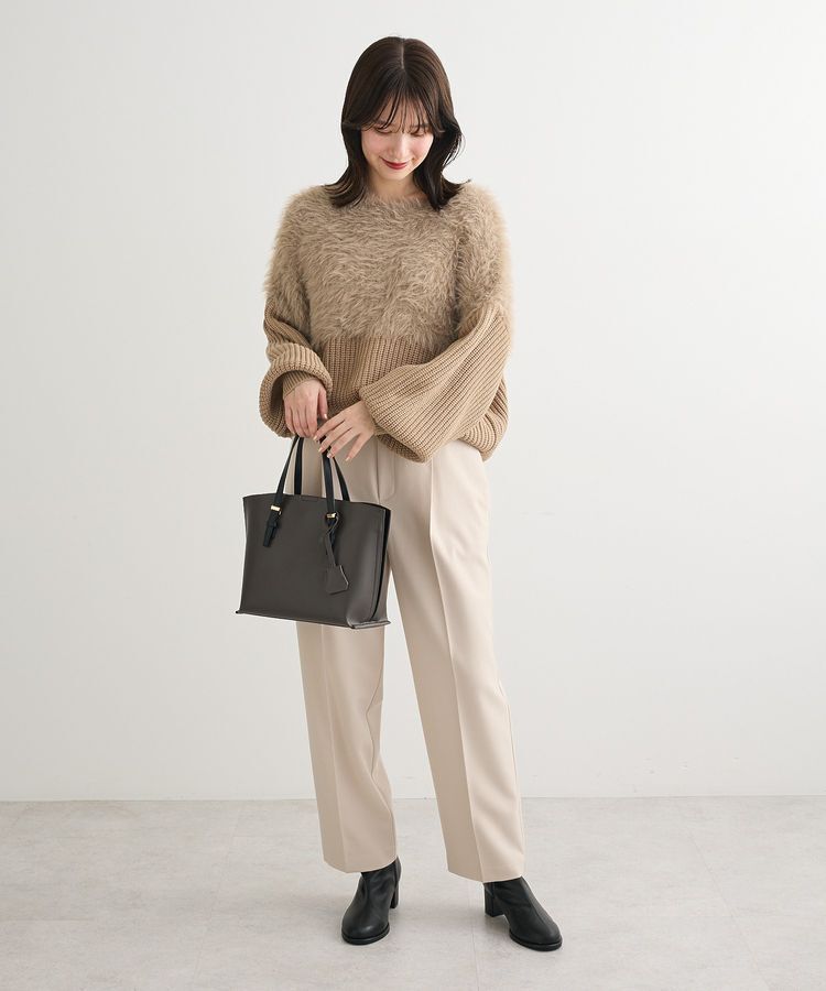 Green Parks「・Petit Fleur シャギーキリカエニット」|ニット・セーター|