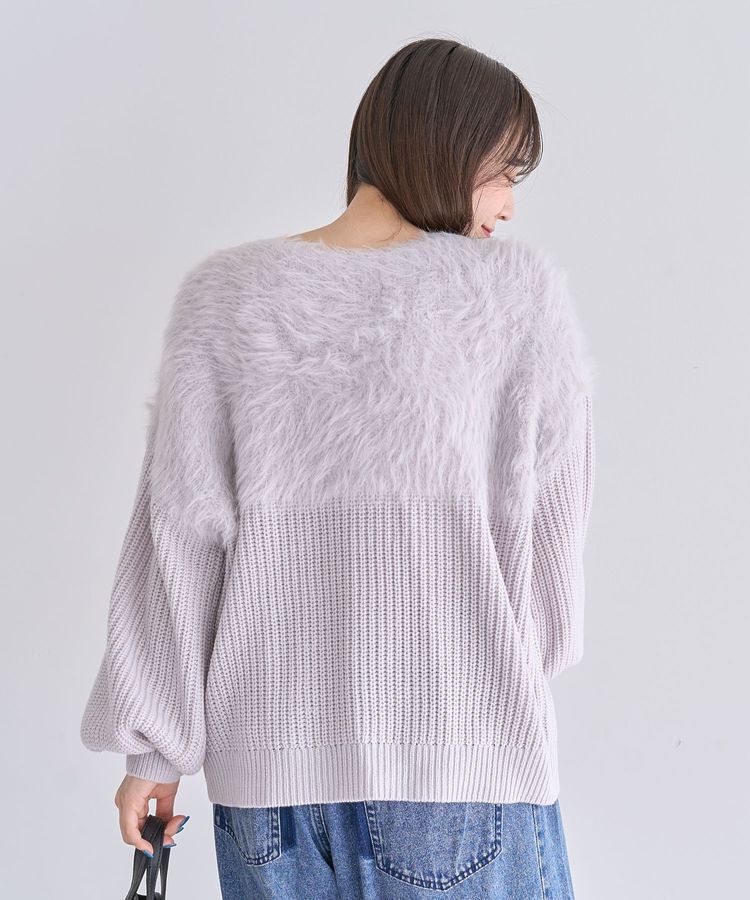 Green Parks「・Petit Fleur シャギーキリカエニット」|ニット・セーター|
