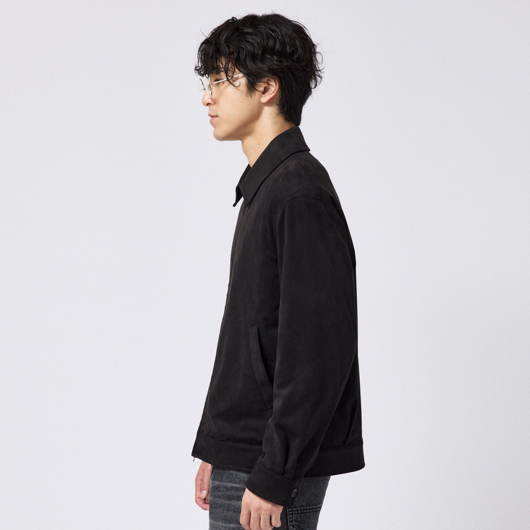 TAKEO KIKUCHI「バックプリーツ ボックスシルエット ジップ ブルゾン」|ブルゾン・スタジャン|