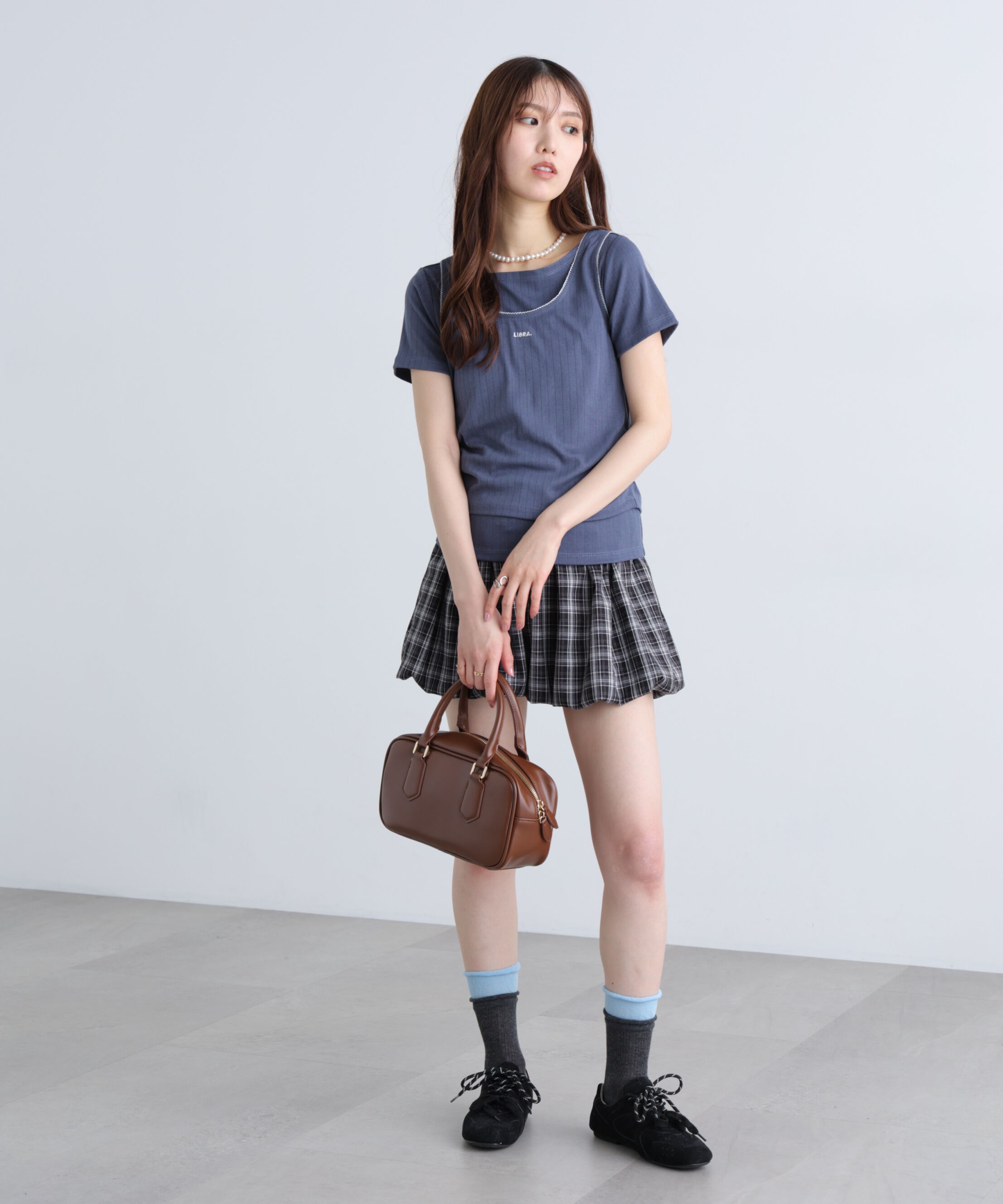  「針抜きテレコTシャツタンクセット」|Tシャツ・カットソー|