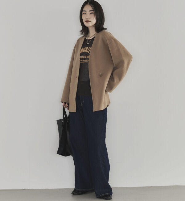 Doux archives「ＢＥＡＵＲＥカウレザー　２デザイン　ハンドル薄マチ　Ａ４　トート」|その他|