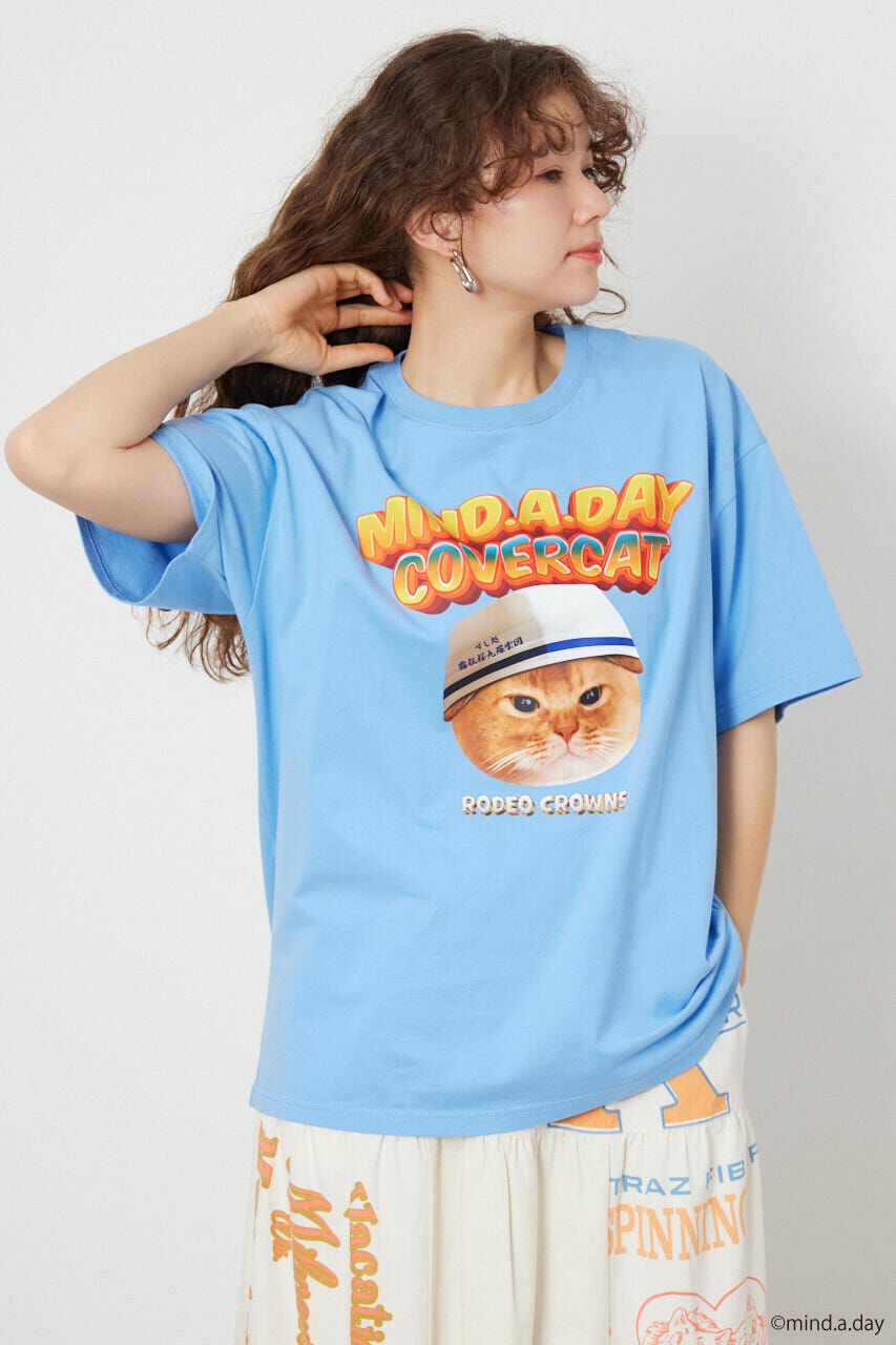RODEO CROWNS「(MIND.A.DAY)アソートCAT Tシャツ」|Tシャツ・カットソー|